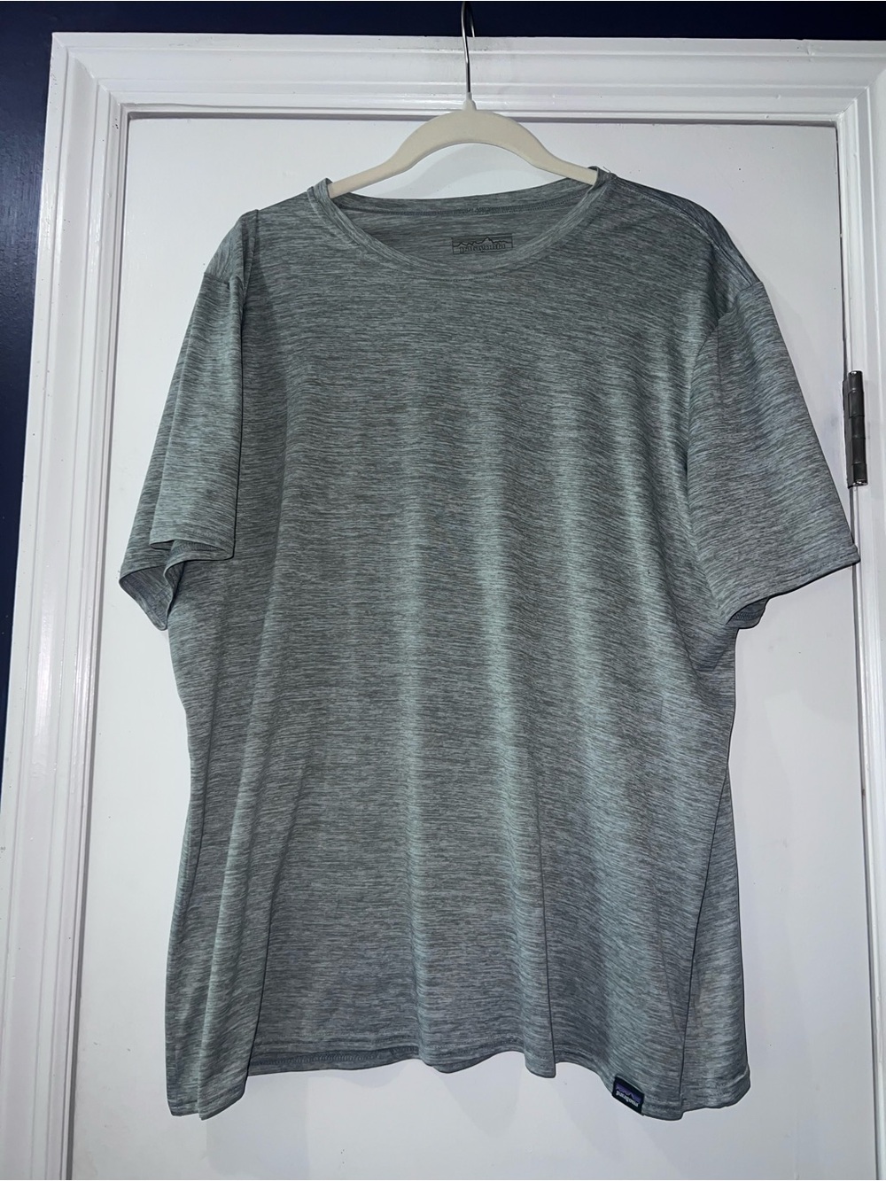 Patagonia Heather Gray Short-Sleeve Crew Tee